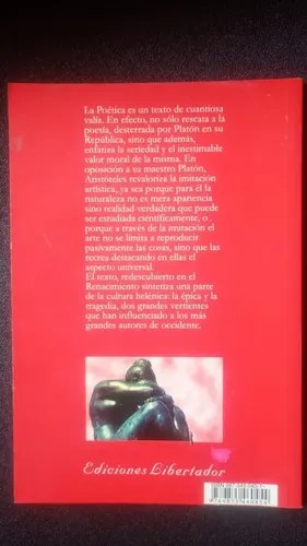 Poética - Aristóteles - Ediciones Libertador - 2