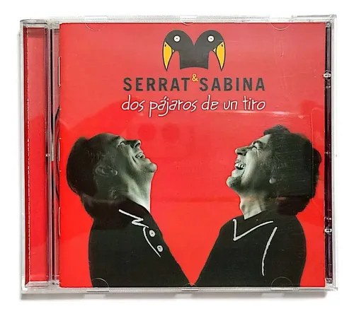 Cd: Dos Pájaros De Un Tiro, Serrat & Sabina Estándar