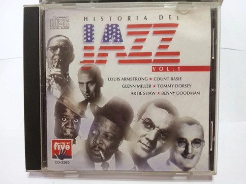 Historia Del Jazz Give Me Five Vol1 Cd Estándar