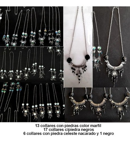 Bijou - Pack De Collares Y Aros Artesanales