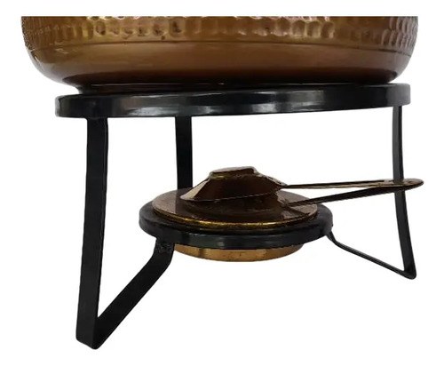 Kit De Fondue De Cobre Para Disfrutar La Experiencia Gourmet Cobre - 4