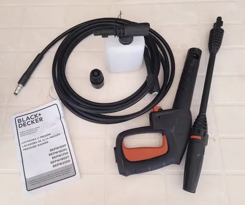 Hidrolavadora Black + Decker Bepw1800t-ar 125 Bar Psi 1700 W Naranja 50 Hz/60 Hz - 3