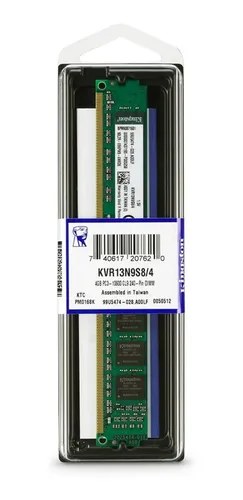 Memoria Ram 4gb Kvr13n9s8/4 Ddr3 Kingston Original
