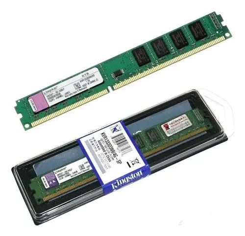 Memoria De Escritorio Kingston Ddr3 De 4 Gb Kvr13n9s8/4 1333 Mhz - 4