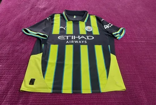 Camiseta Alter Manchester City Orig Xl 24 Consultar Stock Negro 111