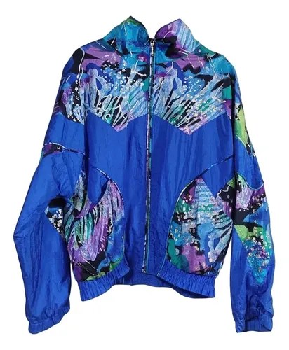 Campera Vintage 80s East West Talla M Consultar Stock Azul M