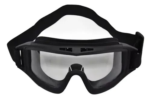 Anteojos Antiparras Proteccion Airsoft Rbn Tactical Negro Negro;blanco