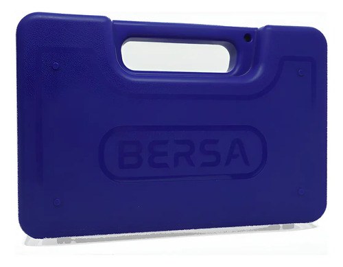 Caja Plastica Estuche Rigido Funda Transporte Bersa 25x16 Zurdo/diestro Azul