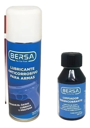 Lubricante Anticorrosivo + Desencobrante Bersa Para Armas