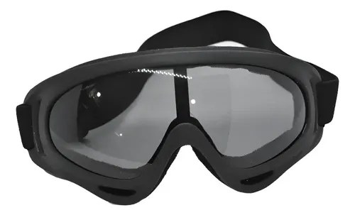 Antiparras Gafas Tácticas Paintball Airsoft Moto Tiro Lente Negro Unico