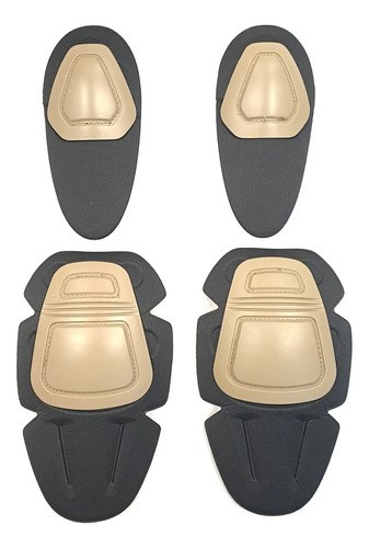 Protector Rodillas Y Codos Rbn Tactical Gen 2 Airsoft Negro Unico
