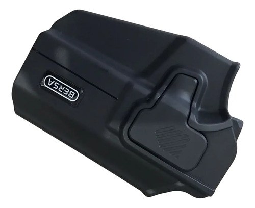 Pistolera Holster Nivel2 Bersa Bp9fs Clip Cinturon Regulable Diestro Negro - 2