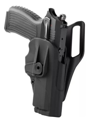 Pistoleta Tactica Rescue Nivel Ii Bersa Tpr Diestro Negro