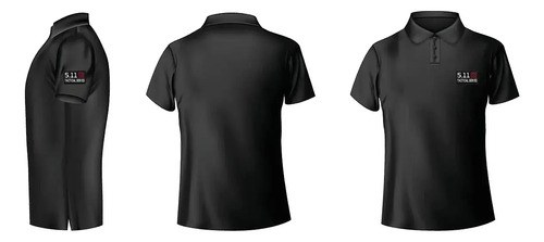 Parche De Goma Con Velcro 5.11 Tactical Series 4,8 Cm X 8 Cm Negro Estampado - 2