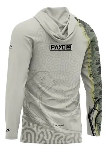 Remera Payo Skin Tararira Secado Rápido Capucha Dedal Uv - 2