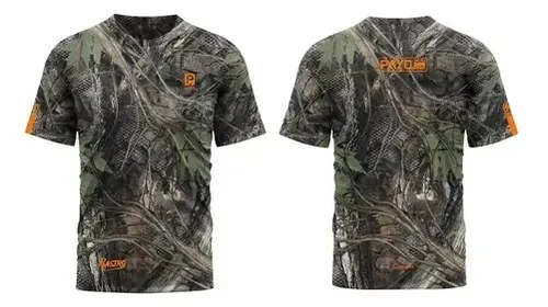 Remera Mangas Cortas Payo Alambrado Hombre Uv Secado Rápido