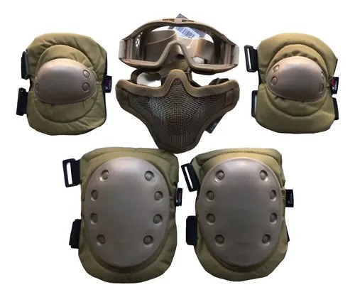 Kit De Proteccion Tactico Para Airsoft Rbn Tactical