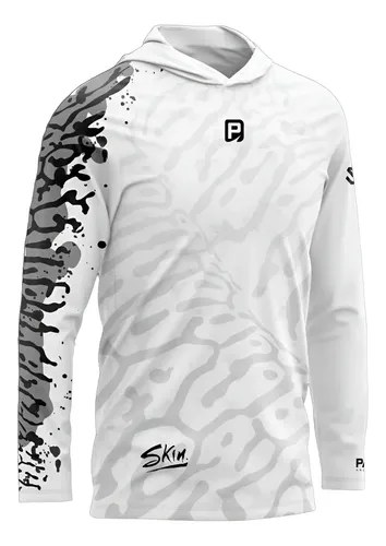Remera Payo Skin Surubi Secado Rápido Capucha Dedal Prot. Uv
