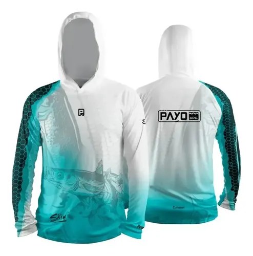 Remera Payo Skin Secado Rápido Capucha Dedal Proteccion Uv - 3