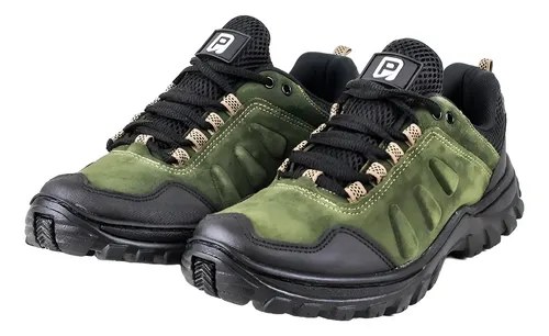 Zapatillas Trekking Montagne Payo Py48 Militar