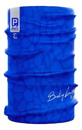 Cuello Payo Breaking Francia Protección Uv Y Secado Rápido Azul Francia Geométrico Unico