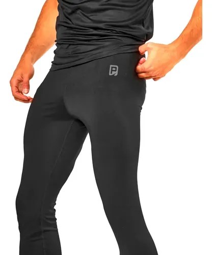 Calza Pantalon Termico Primera Piel Hombre Payo Negro Lisa Xs - 2