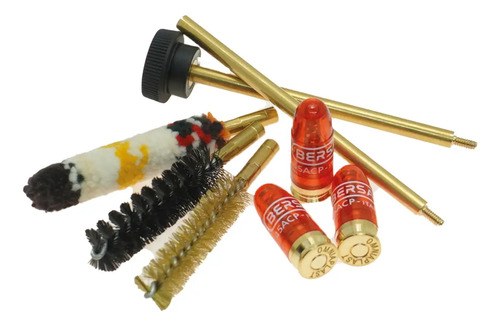 Baqueta Kit De Limpieza + Snap Caps Pistola Cal. 45acp Bersa