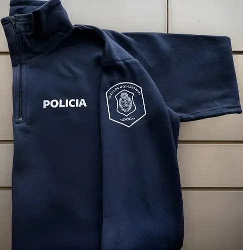 Buzo De Policia Azul 2 Azul Único