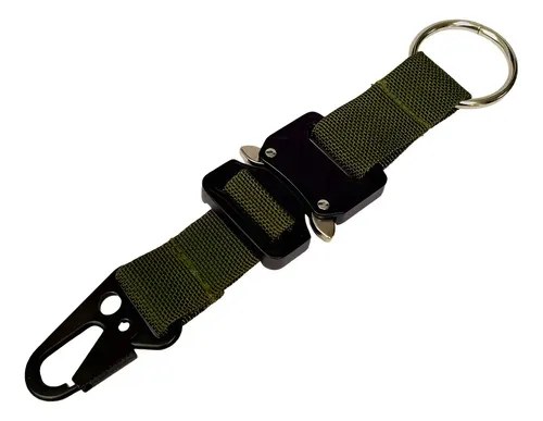 Mosqueton Táctico Hebilla Clip Cobra Tactico Molle Camping Verde Musgo