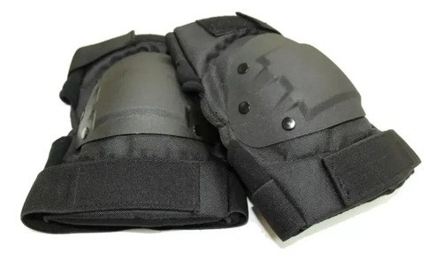 Protector De Codo Coderas Táctica Antidisturbios Houston Negro Único - 2