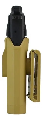 Funda Pistolera Táctica Boer Nivel 2 Para Bersa Tpr9 Diestro Arena - 3