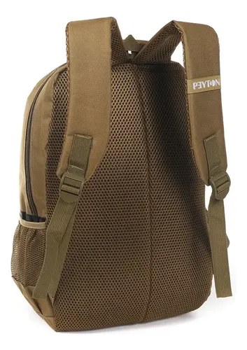 Mochila De Viaje Tipo Tactica Peyton Acolchada Sistema Molle - 2