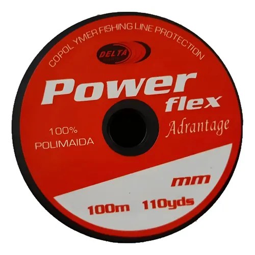 Tanza Pesca Albatros Powerflex 040mm Carrete 100m Power Flex Transparente