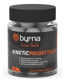 Postas Polimero Plastico Duro Proyectiles Byrna Kinetic 65u