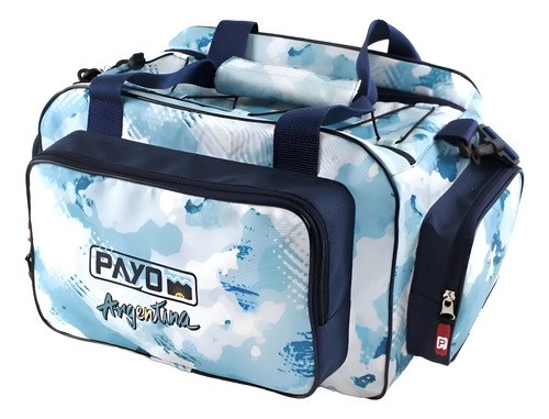 Bolso Pesca Payo Alto Parana 3700 Señuelos Variada Pejerrey