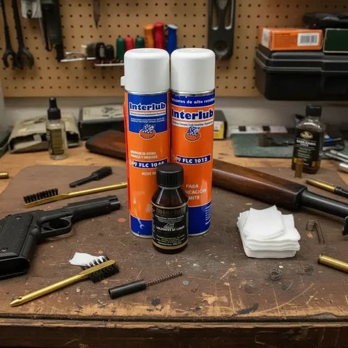 Kit Limpieza Armas Desengrasante Desencobrante Lubricante - 2