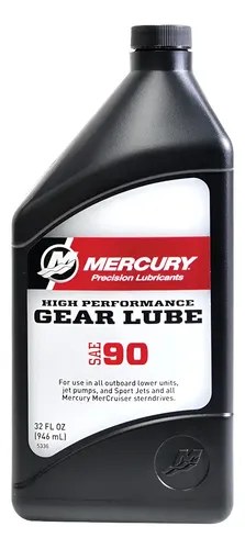 Aceite De Pata Mercury Sae 90 4t High Performance Mercruiser