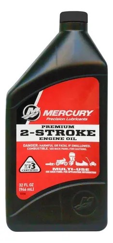 Aceite Mercury 2t Tc-w3 X 946ml Premium Original Usa