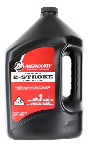 Aceite Mercury 2t Tc-w3 Premium Náutico X 3,78l Original Usa