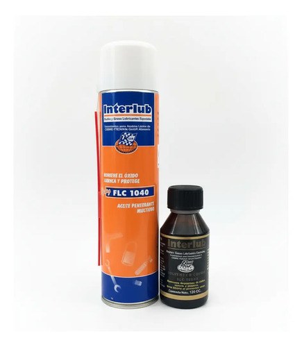 Lubricante Anticorrosivo + Desemplomante Para Armas Interlub