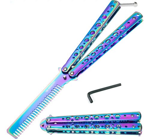 Navaja Peine Mariposa Sin Filo Csgo Cuchillo Practica Razor
