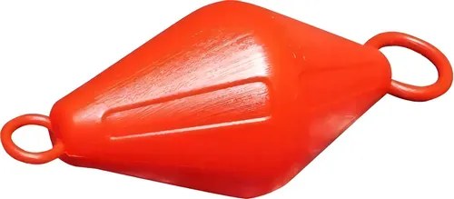 Boya Doble Cono Para Fondeo-uv-lancha-barco Naranja