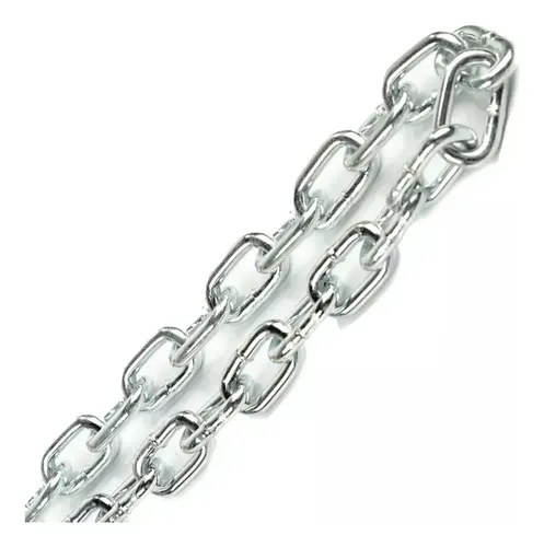Cadena Para Ancla Galvanizada N°60 X Metro - Calidad Náutica Plateado - 2