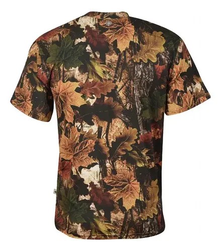 Remera Manga Corta Camuflado Hoja - 2