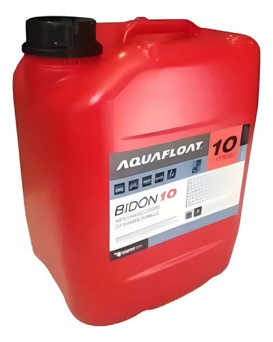 Bidon Para Combustible Nafta 10 Litros Aquafloat Rojo