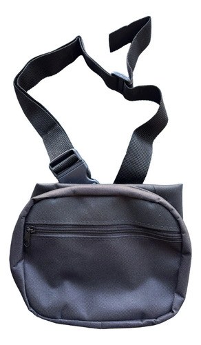 Riñonera Tactica Porta Arma De Cordura Negro