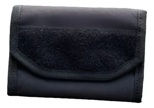 Billetera Tactica Porta Credencial Negro