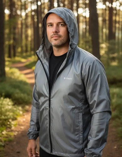 Campera Rompevientos Impermeable Con Respiracion Forest