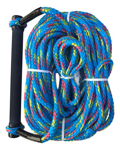 Manillar Para Ski De 22m De Largo Cabo De 16 Hilos De 8mm Celeste