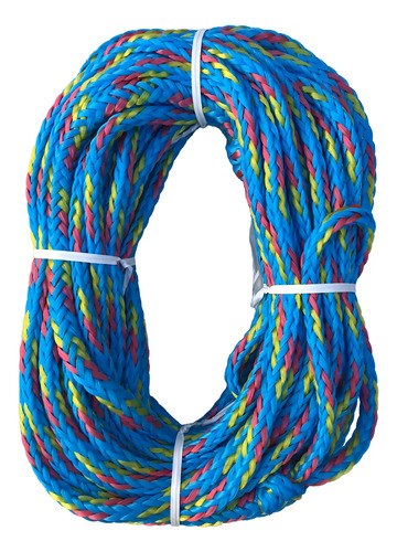 Manillar Para Ski De 22m De Largo Cabo De 16 Hilos De 8mm Celeste - 2
